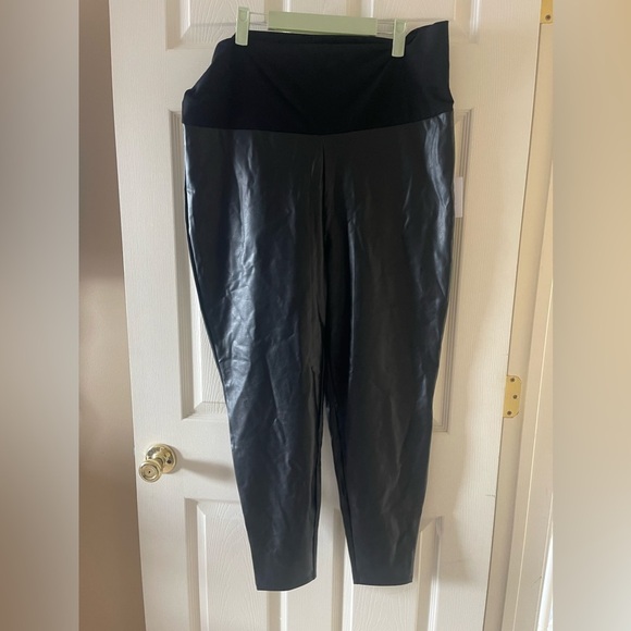 Hatch maternity vegan leather pants • NWT • Size XL - Picture 1 of 5